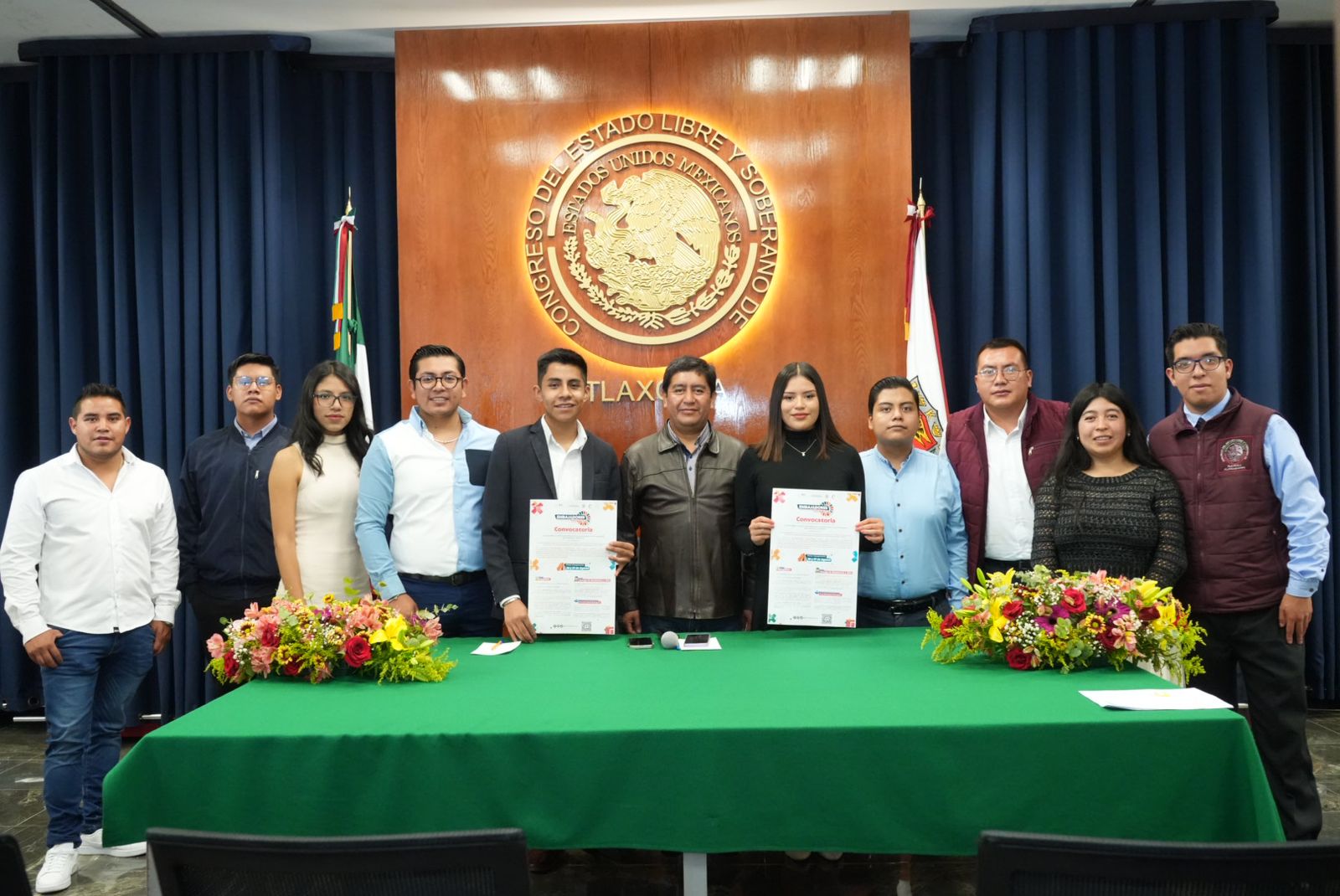 Presentan en el Congreso del Estado de Tlaxcala convocatoria 'Embajadores Tlaxcaltecas'
